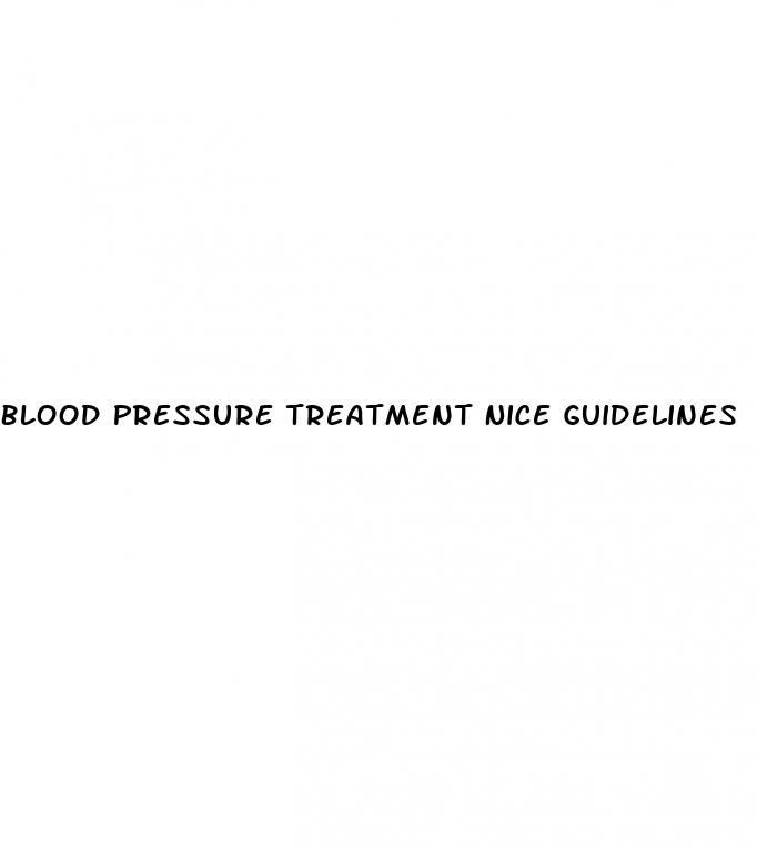 Blood Pressure Treatment Nice Guidelines, Should I Take Water Pills For